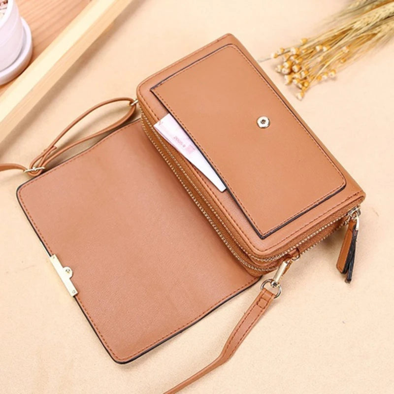 Women's Korean Wallet Handbag | Multi-Card Casual Shoulder Bag