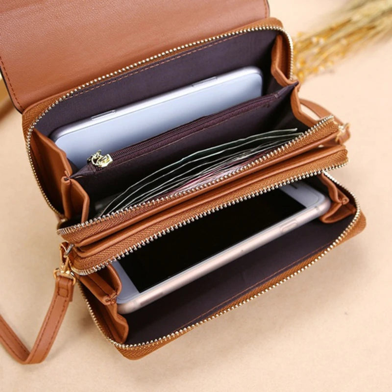 Women's Korean Wallet Handbag | Multi-Card Casual Shoulder Bag