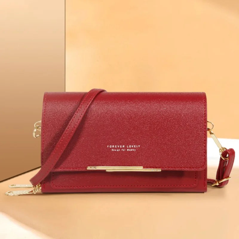 Women's Korean Wallet Handbag | Multi-Card Casual Shoulder Bag