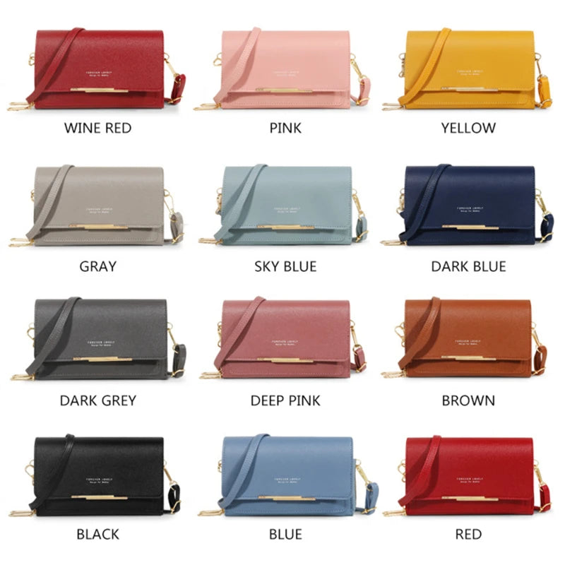 Women's Korean Wallet Handbag | Multi-Card Casual Shoulder Bag